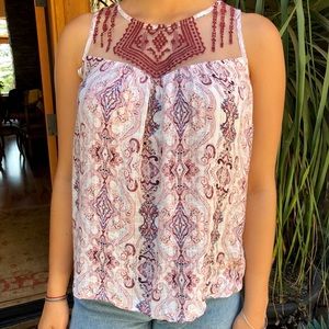 Super cute patterned tank